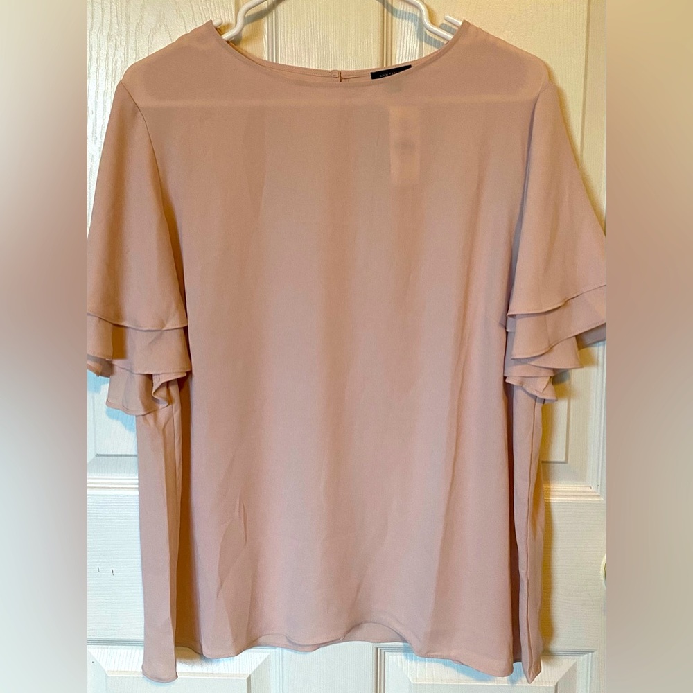 Ann Taylor pink blouse with tags